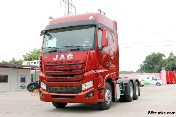 JAC Gallop K7 heavy truck Luxury 440 hp 6X4(10 wheels) tractor truck Exterior (3) | 86Trucks
