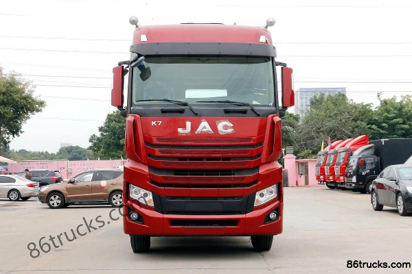 JAC Gallop K7 heavy truck Luxury 440 hp 6X4(10 wheels) tractor truck Exterior (2) | 86Trucks