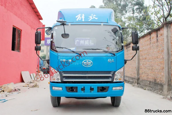 FAW Jiefang Hu VH 160hp 4X2(6 wheels) 4.85m Sleeper Cab Van Light Truck Exterior (2) | 86Trucks