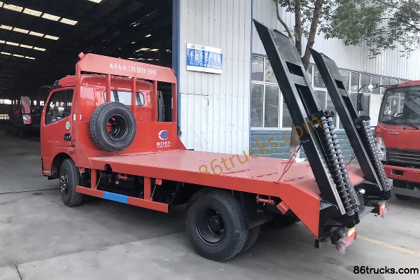 Dongfeng Duolika D6 129 hp 4X2(6 wheels) Flatbed Truck (Chengliwei Brand) Exterior (2) | 86Trucks