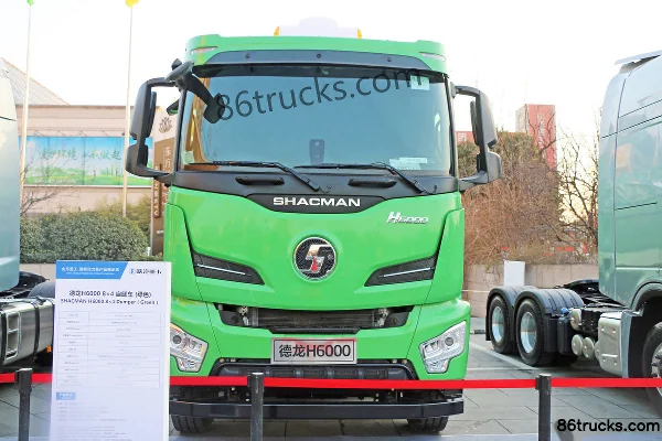 SHACMAN Delong H6000 375hp 8X4(12 wheels) 6.5m Dump Truck Exterior (2) | 86Trucks