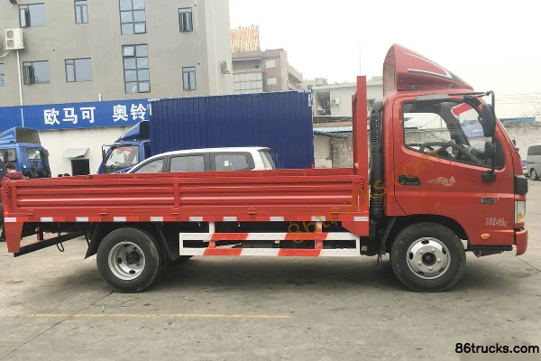 Foton Aumark série 1 131 ch 4X2(6 roues) camion léger à ridelles simple cabine 4,23 m Extérieur (3) | 86Trucks