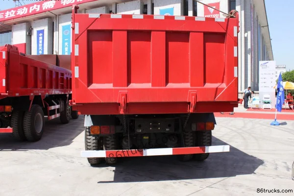 FAW Jiefang Hanwei (J5M) Heavy Truck 280 hp 8X4(12 wheels) 7.5m Dump Truck Exterior (3) | 86Trucks