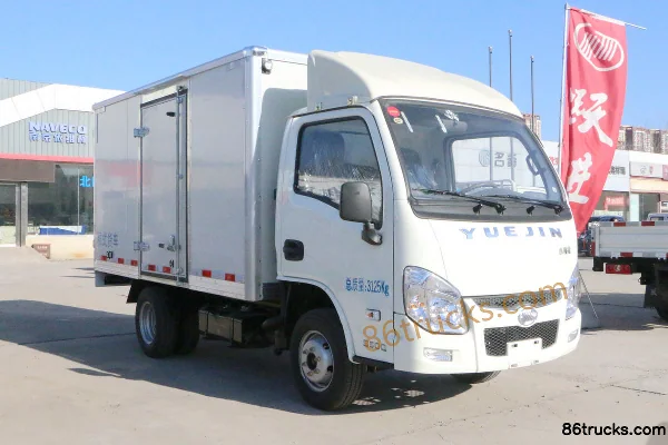Yuejin Fuxing S100Q 2L Gasoline 150hp 4X2(6 wheels) Dongan 5-Speed 3.59m Single Row Van Mini Truck Exterior