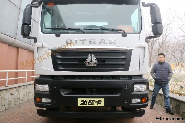 Sinotruk Sitrak SITRAK C5H Heavy Truck 340 hp 4X2(6 wheels) Center Axle Car Carrier (Zhongji Brand) Exterior (3) | 86Trucks