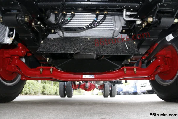 Dongfeng Captain K6N Zhiyue Edition 163 hp 4X2(6 wheels) 3.13 m double-row van light truck (Beijing VI) Chassis (2) | 86Trucks