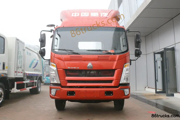 Sinotruk HOWO Tongshuai 160hp 4X2(6 wheels) 4.165m single-row flatbed light truck Exterior (3) | 86Trucks