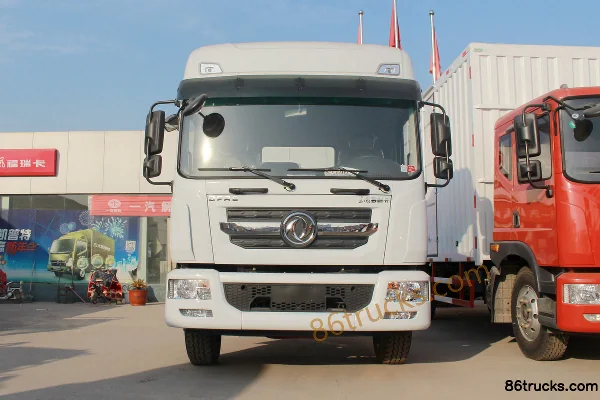 Dongfeng Duolika D12 Medium Truck 190hp 4X2(6 wheels) 9.85m van cargo truck Exterior (2) | 86Trucks