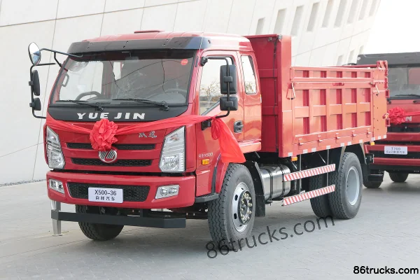 Yuejin Kaituo X500 140hp 4X2(6 wheels) 4.2m dump truck Exterior (3) | 86Trucks