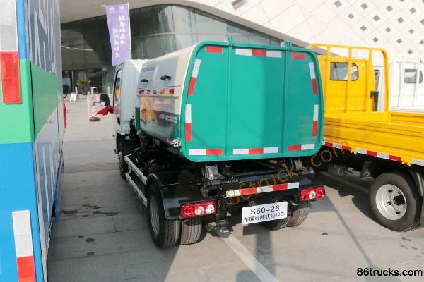 Yuejin Xiaofuxing S50 1,9 L 95 ch 4X2(6 roues) diesel benne à déchargement par caisse amovible (marque ZOOMLION) Extérieur (3) | 86Trucks