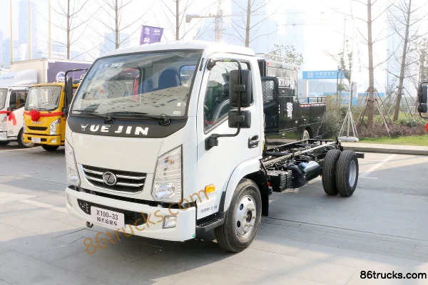 Yuejin Shangjun X500-33 125 hp 4X2(6 wheels) 4.18m Single Row Van Light Truck (Sofim) Exterior (3) | 86Trucks