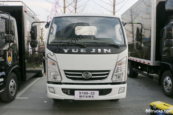 Yuejin Shangjun X500-33 125 hp 4X2(6 wheels) 4.18m Single Row Van Light Truck (Sofim) Exterior (2) | 86Trucks