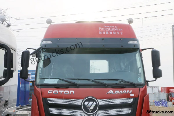 Foton Auman New ETX 6-series Heavy Truck 360hp 8X4(12 wheels) 9.53m Stake Cargo Truck (440 rear axle) Exterior (3) | 86Trucks