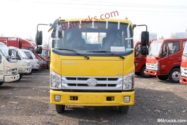 Foton Times H1 115hp 4X2(6 wheels) 3.12m Double Row Flatbed Light Truck Exterior (2) | 86Trucks