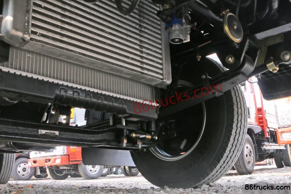 Foton Times H1 115hp 4X2(6 wheels) 3.12m Double Row Flatbed Light Truck Chassis (3) | 86Trucks