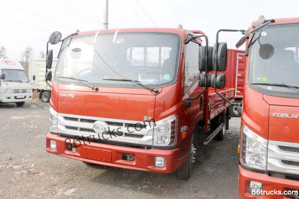 Foton Times H3 120 hp 4X2(6 wheels) 4.18m Single Row Flatbed Light Truck Exterior (3) | 86Trucks