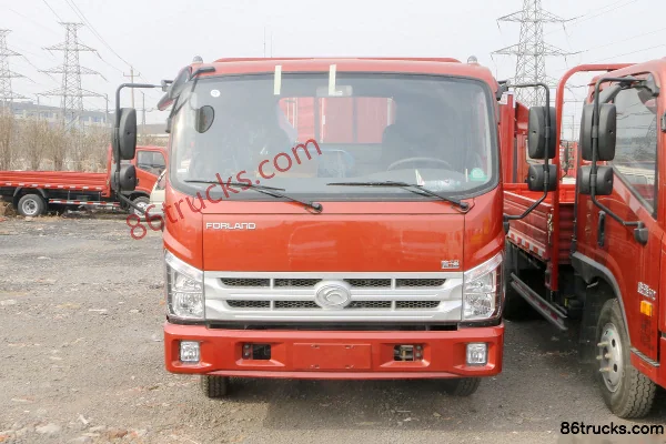 Foton Times H3 120 hp 4X2(6 wheels) 4.18m Single Row Flatbed Light Truck Exterior (2) | 86Trucks