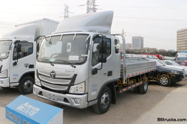 Foton Aumark S3 Series High-Efficiency Express Freight Version 156 hp 4X2(6 wheels) 3.83m Semi-Row Flatbed Light Truck (China VI) Exterior (