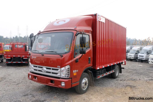 Foton Times H3 110 hp 4X2(6 wheels) 4.1m Single Row Van Light Truck Exterior (3) | 86Trucks