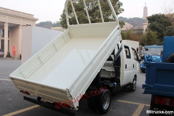 Feidi DX 1.9L 102hp 4X2(6 wheels) 2.5m Double Row Dump Truck Body (3) | 86Trucks
