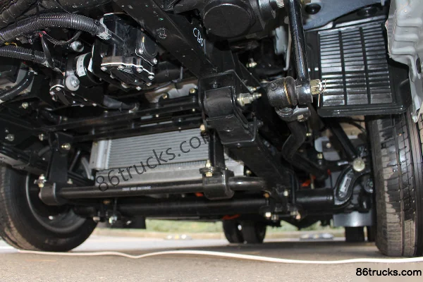 Feidi EX Deluxe Edition 3.5T 68hp 4X2(6 wheels) 3.6m Electric Panel Van 49.7kWh Chassis (2) | 86Trucks