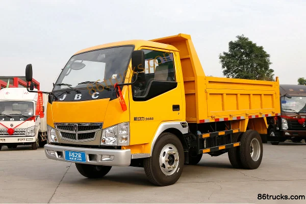 Jinbei Nuclear Power 95 hp 4X2(6 wheels) 3.2m Dump Truck Exterior (3) | 86Trucks