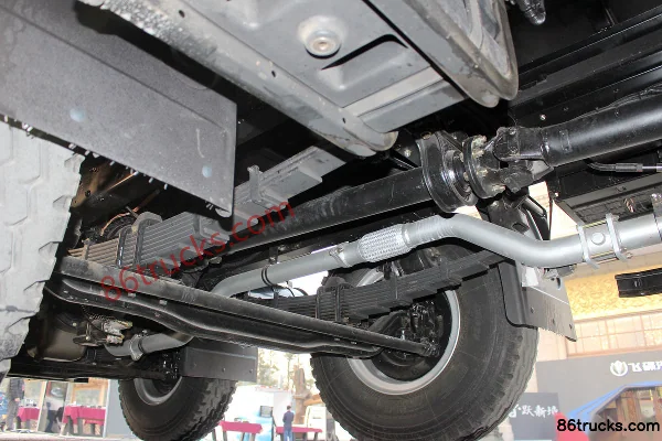 Feidi XH 245 ch 6X2(8 roues) 7,7 m camion porteur à ridelles type grille cabine avancée Châssis (3) | 86Trucks