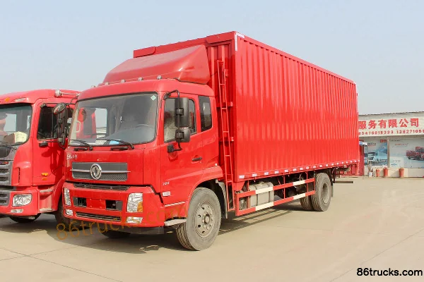 Dongfeng Commercial Vehicle Tianjin Medium Truck 180 hp 4X2(6 wheels) 6.75m Van Cargo Truck Exterior (3) | 86Trucks