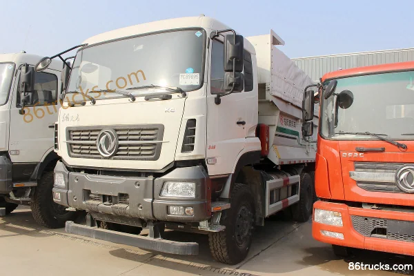 Dongfeng Commercial Vehicle Tianlong KC Heavy Truck 340 hp 6X4(10 wheels) 5.4m Dump Truck Exterior (3) | 86Trucks