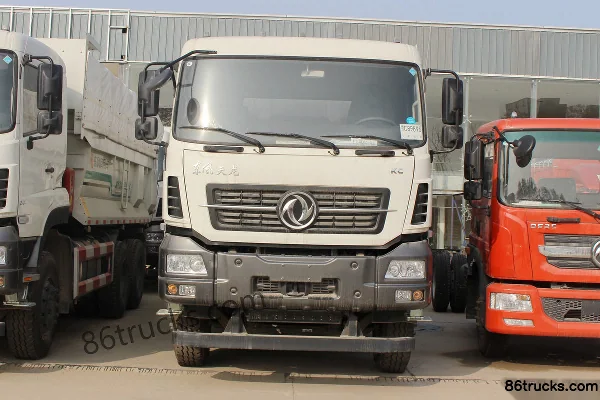 Dongfeng Commercial Vehicle Tianlong KC Heavy Truck 340 hp 6X4(10 wheels) 5.4m Dump Truck Exterior (2) | 86Trucks
