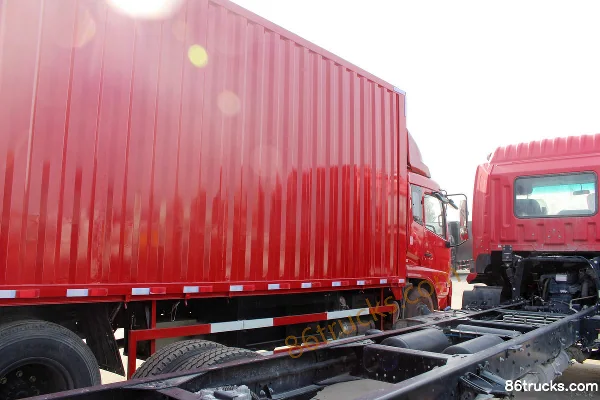 Dongfeng Commercial Vehicle Tianjin Medium Truck 180 hp 4X2(6 wheels) 6.75m Van Cargo Truck Body (1) | 86Trucks