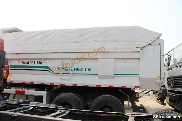Dongfeng Commercial Vehicle Tianlong KC Heavy Truck 340 hp 6X4(10 wheels) 5.4m Dump Truck Body (3) | 86Trucks