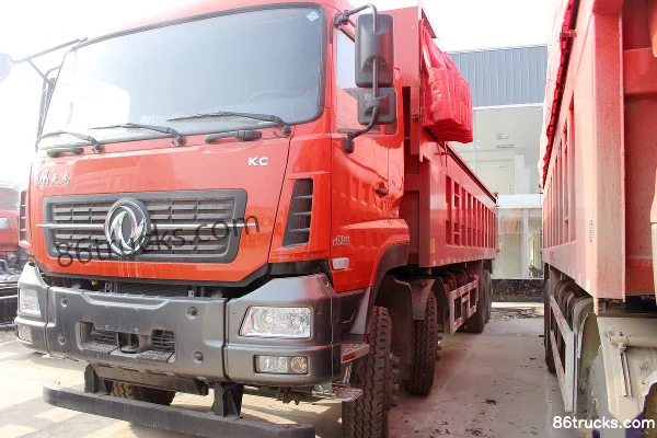 Dongfeng Commercial Vehicle Tianlong KC 385 ch 8X4(12 roues) 7.8 m camion benne Extérieur (3) | 86Trucks