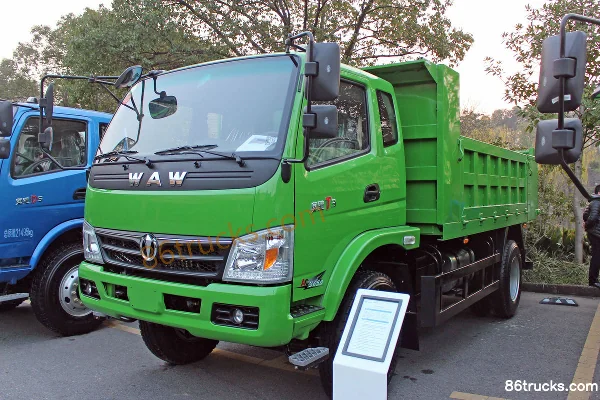 Feidi T3 série 150 ch 4X2(6 roues) camion benne 4,3 m Extérieur (3) | 86Trucks