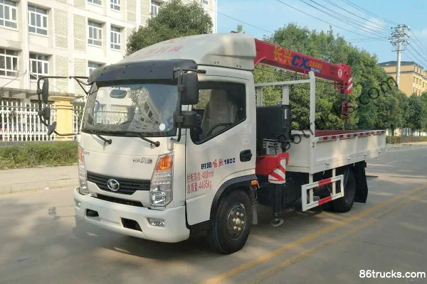 Shifeng Fengchi 4X2(6 wheels) 84 hp Truck Mounted Crane Exterior (3) | 86Trucks