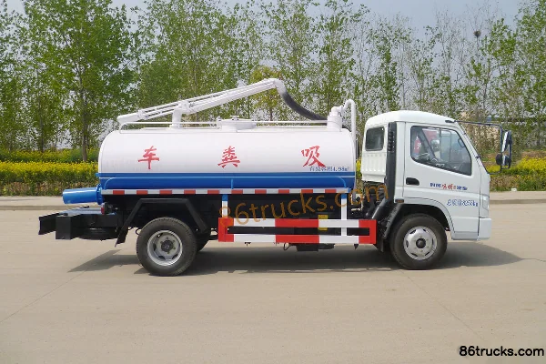 Shifeng Fengshun III 116 hp 4X2(6 wheels) Suction Sewer Truck Exterior (2) | 86Trucks