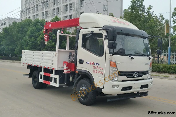 Shifeng Fengchi 4X2(6 wheels) 120hp crane truck Exterior