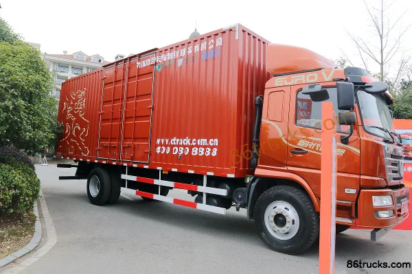 Union Truck E185 Medium Truck 185hp 4X2(6 wheels) 6.75m Flatbed Cargo Truck Exterior (3) | 86Trucks