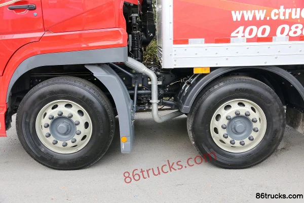 Union Truck E270 Heavy Truck 270 hp 6X2(8 wheels) 9.6m Stake Cargo Truck Chassis (2) | 86Trucks