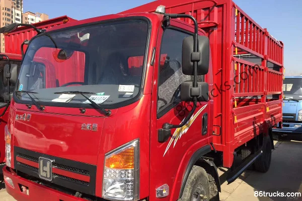 Aerospace Linghe Qihangxing 116 hp 4X2(6 wheels) 4.17m single-row stake truck Exterior (2) | 86Trucks