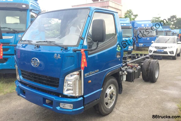 FAW Hongta FAW Jiefang Baling 78 hp 4X2(6 wheels) 3.37m Single-row Box Van Light Truck Chassis Exterior (3) | 86Trucks