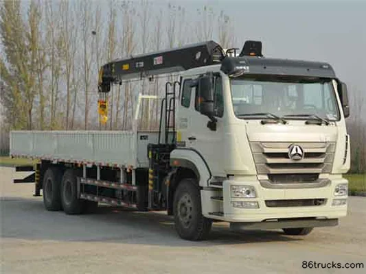 Sinotruk Hohan J5G 280 hp 6X4(10 wheels) Truck-mounted Crane (Sinotruk brand) Exterior