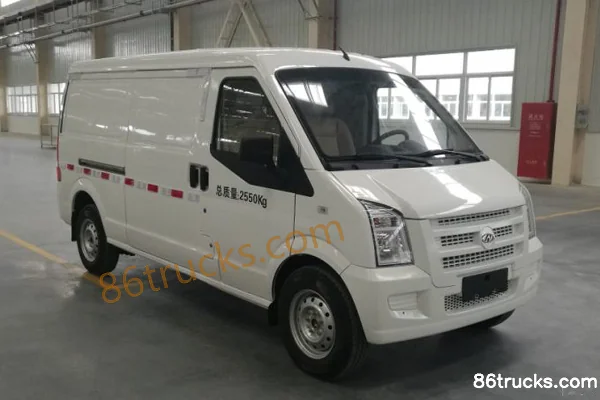 Jiuzhou 2.6T 4.5m Electric Logistics Van 49.64kWh Exterior