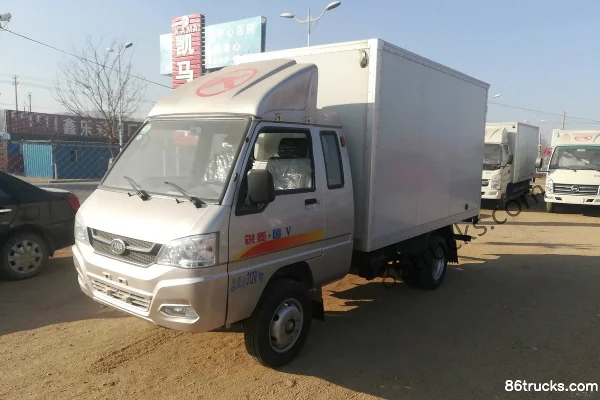 Kama Ruiling 1.3L 87 hp 4X2(6 wheels) Gasoline 3.1m semi-panel van micro truck Exterior (3) | 86Trucks