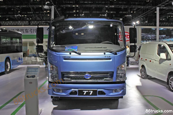 BYD T7 12 tonnes balayeuse électrique pure (marque Hualin) 4X2(6 roues) Extérieur (2) | 86Trucks