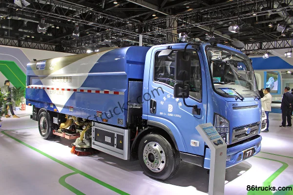BYD BYD T7 medium-duty truck sweeper truck
