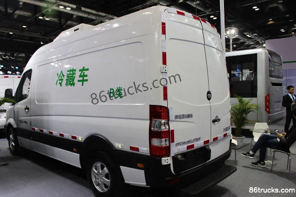 Jiuzhou 4,5 T camion frigorifique électrique 6 m 75 kWh Extérieur (3) | 86Trucks