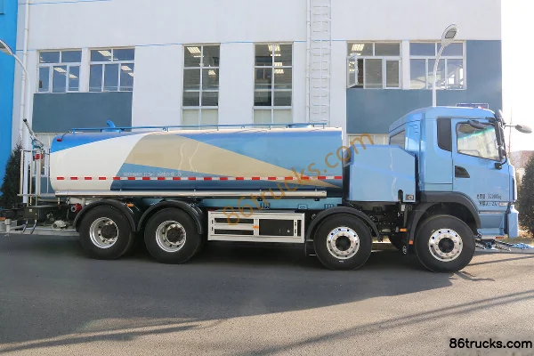 BYD T10 204 hp 8X4(12 wheels) electric water sprinkler truck (Hualin) Exterior (3) | 86Trucks