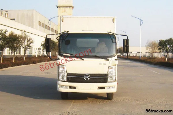 Kama Kaijie 129 ch 4X2(6 roues) camion léger fourgon 4,2 m cabine simple Extérieur (2) | 86Trucks