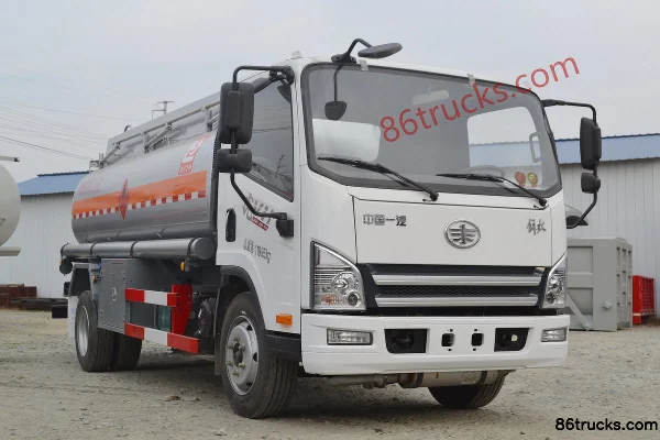 Shuangda Shuangda FAW Jiefang Chassis fuel tanker truck